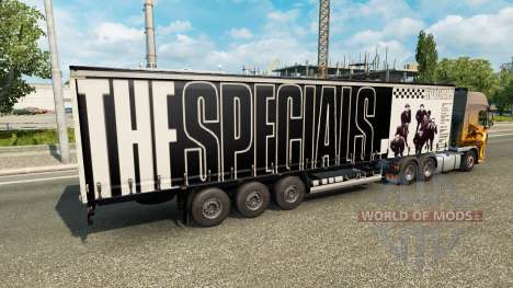Haut Die Specials auf den trailer für Euro Truck Simulator 2
