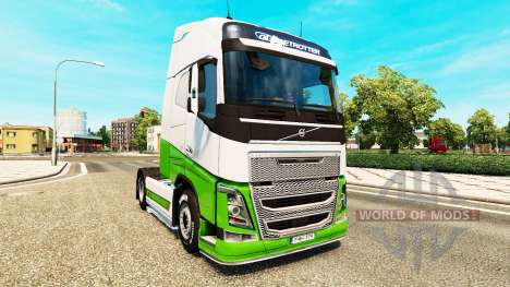 EAcres peau v1.1 tracteur Volvo pour Euro Truck Simulator 2