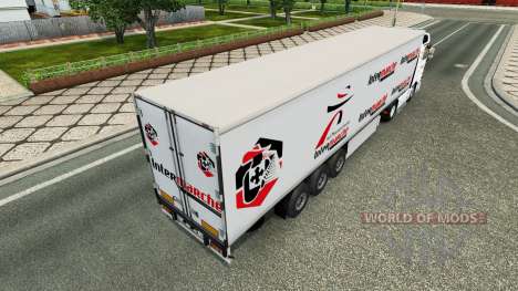 Haut Intermarket auf der Sattelzugmaschine Merce für Euro Truck Simulator 2