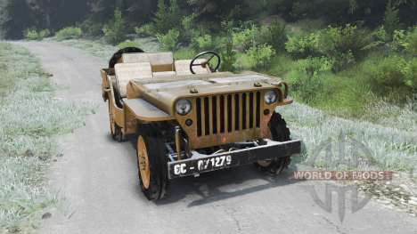 Jeep Willys 1942 [03.03.16] pour Spin Tires