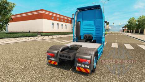 La peau Detten Johann Dorfer v1.1 pour le tracte pour Euro Truck Simulator 2