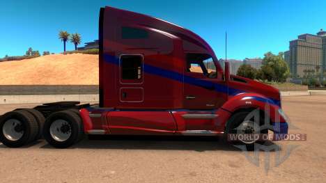 Kenworth T680 Barcelona Skin pour American Truck Simulator