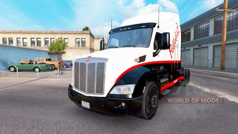De la peau pour Peterbilt camion Peterbilt pour American Truck Simulator