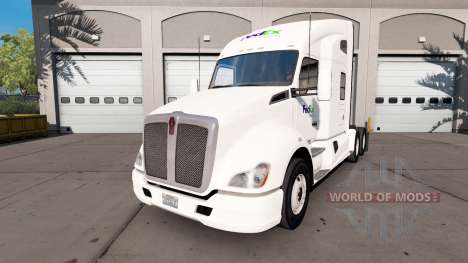 La peau sur le Fed Ex camion Kenworth pour American Truck Simulator
