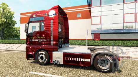 Weihnachts-skin für MAN-LKW für Euro Truck Simulator 2