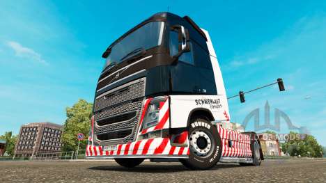 Lourds de Transport skin for Volvo truck pour Euro Truck Simulator 2