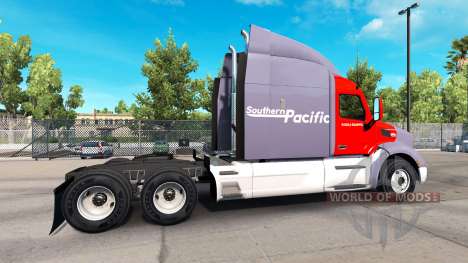 Southern Pacific skin für den truck Peterbilt für American Truck Simulator
