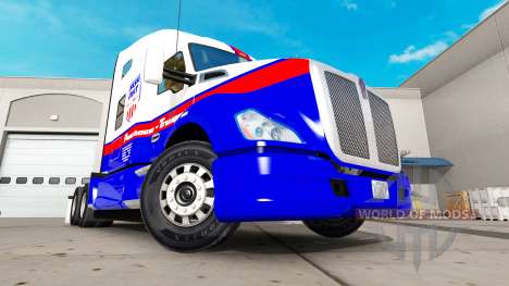 Powerhouse Transport skin für Kenworth-Zugmaschi für American Truck Simulator