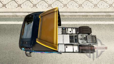Mal des Yeux la peau pour Volvo camion pour Euro Truck Simulator 2