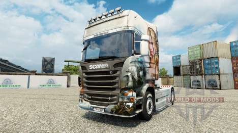 La peau de Guild Wars 2 Norn sur le tracteur Sca pour Euro Truck Simulator 2