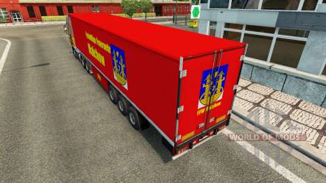 Haut auf FFW Malchow trailer für Euro Truck Simulator 2