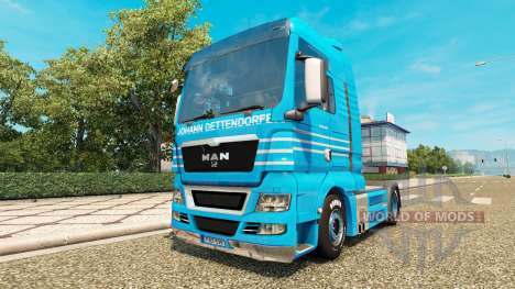La peau Detten Johann Dorfer v1.1 pour le tracte pour Euro Truck Simulator 2