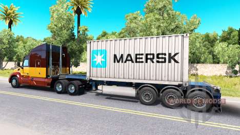 Semi-container-Schiff Maersk für American Truck Simulator