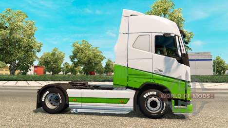 EAcres peau v1.1 tracteur Volvo pour Euro Truck Simulator 2