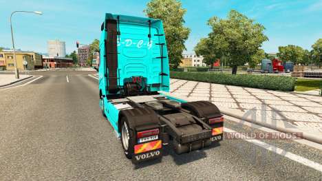 EDCG de la peau pour Volvo camion pour Euro Truck Simulator 2