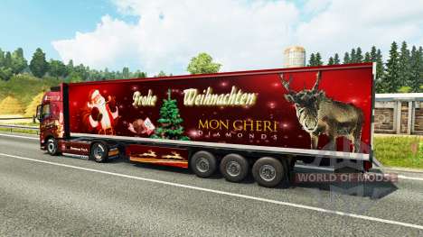 Weihnachts-skin für Volvo-LKW für Euro Truck Simulator 2