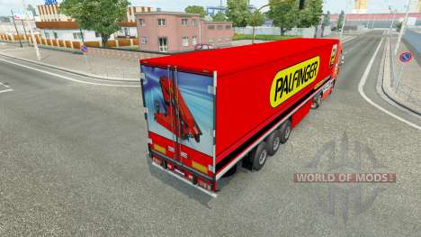 Palfinger peau pour DAF camion pour Euro Truck Simulator 2