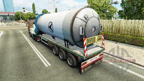 Semi récipient à pression pour Euro Truck Simulator 2