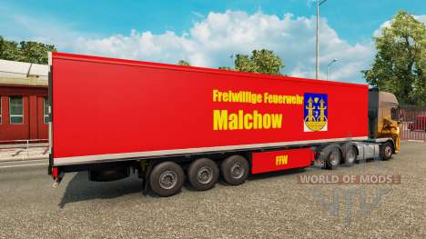 La peau sur VCT Malchow remorque pour Euro Truck Simulator 2