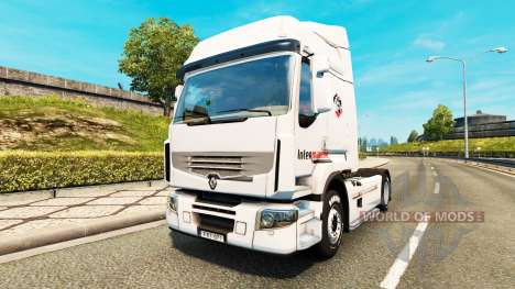 Intermarket-skin für Renault-LKW für Euro Truck Simulator 2