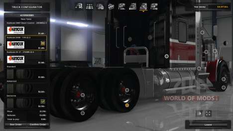 Hankook Truck Tires pour American Truck Simulator