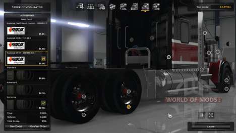 Hankook Truck Tires pour American Truck Simulator
