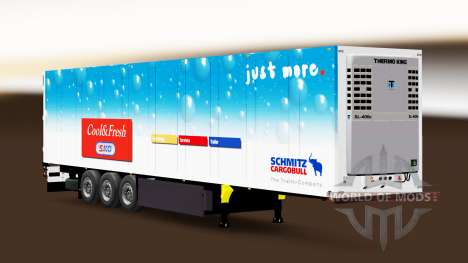 Semi-Remorque Schmitz Cargobull pour Euro Truck Simulator 2