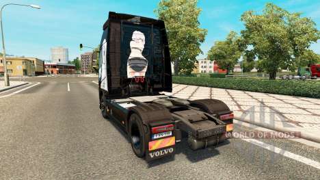 Infinite Stratos skin für Volvo-LKW für Euro Truck Simulator 2