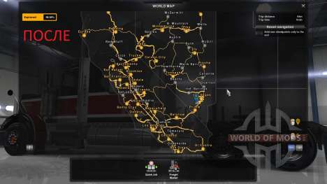 Neue Städte in Kalifornien und Nevada für American Truck Simulator