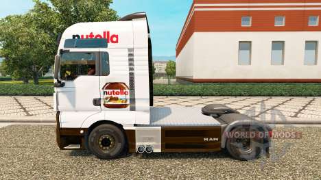 Nutella peau v2.0 tracteur HOMME pour Euro Truck Simulator 2