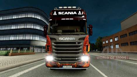 Lightbar Scania für Euro Truck Simulator 2