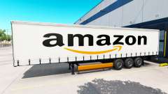 La peau Amazon sur la remorque pour American Truck Simulator