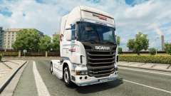 Intermarché de la peau pour Scania camion pour Euro Truck Simulator 2