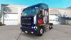 La peau de Poutine sur le camion Freightliner Argosy pour American Truck Simulator
