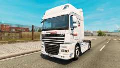 Intermarché de la peau pour DAF camion pour Euro Truck Simulator 2