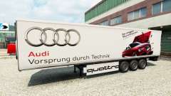 Haut Audi im trailer für Euro Truck Simulator 2
