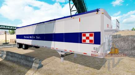 Die Wilkens-Walking-Floor-Auflieger für American Truck Simulator