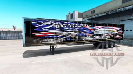 Haut amerikanischen stolz auf den trailer für American Truck Simulator