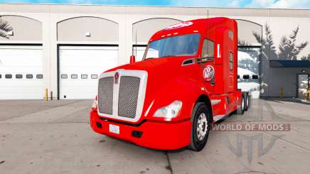 La peau de Dr Pepper sur un tracteur Kenworth pour American Truck Simulator