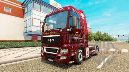 Noël de la peau pour l'HOMME de camion pour Euro Truck Simulator 2