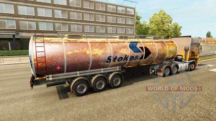 Rusty peaux pour les remorques pour Euro Truck Simulator 2