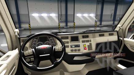 Neu gestaltet den Innenraum in einen Peterbilt 579 für American Truck Simulator