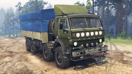 KamAZ-6350 Mustang v3.0 pour Spin Tires