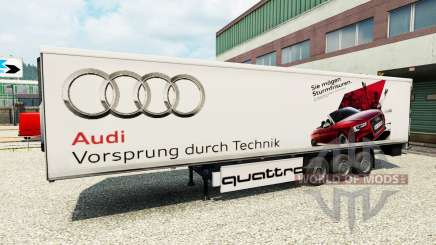 Haut Audi im trailer für Euro Truck Simulator 2