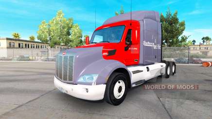 Pacifique sud, de la peau pour le camion Peterbilt pour American Truck Simulator