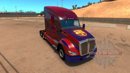 Kenworth T680 Barcelona Skin für American Truck Simulator