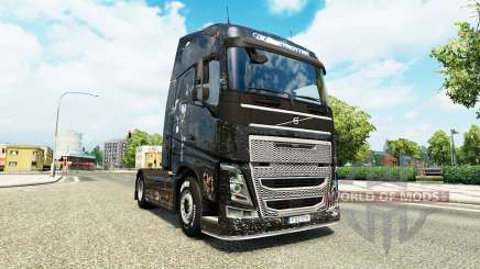 La peau de Battlefield 4 v2.0 pour Volvo camion pour Euro Truck Simulator 2