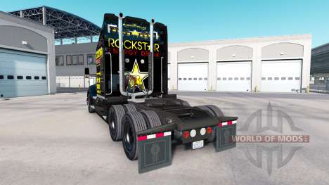 Rockstar peau pour le tracteur Kenworth pour American Truck Simulator