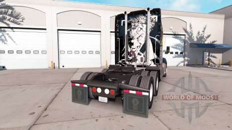 Joker-skin für die Kenworth-Zugmaschine für American Truck Simulator