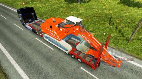 Low sweep mit dem Bagger ATLAS für Euro Truck Simulator 2